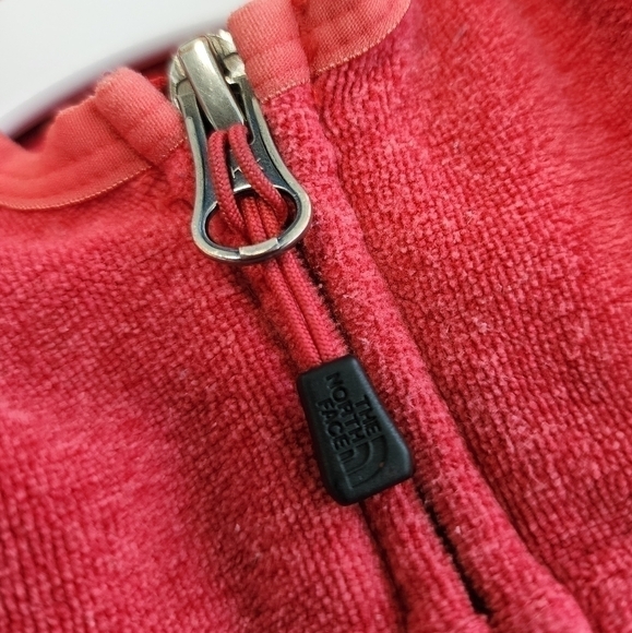 The North Face Terrycloth Full Zip Hoodie Jacket Polartec Small - Picture 5 of 13